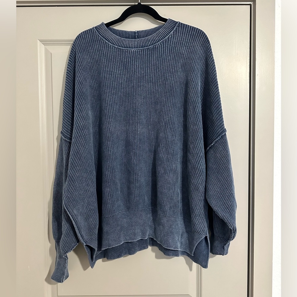 Aerie women’s beyond sweater blue